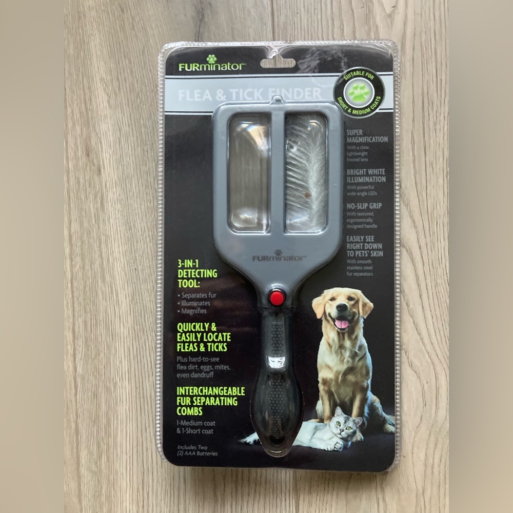 FURminator Flea and Tick Finder BNIB